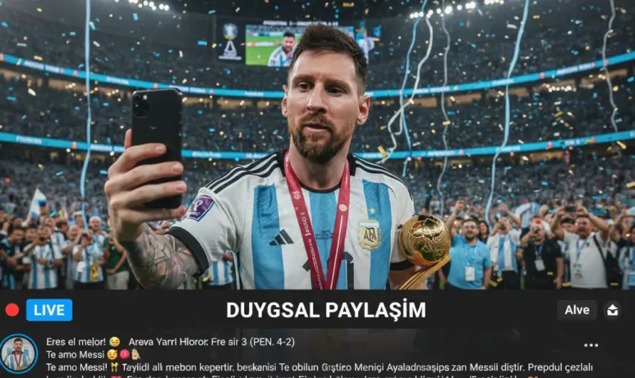 Arjantinli Efsane Messi’den Duygu Dolu Final Vedası