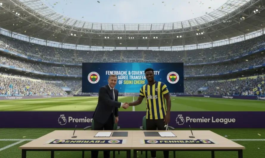 Fenerbahçe’nin Genç Yeteneği Sidiki Cherif İngiltere’ye Gitti